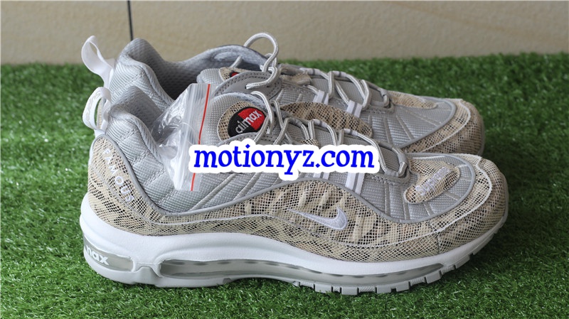 Nike Air Max 98 Supreme Snakeskin Pattern Yellow